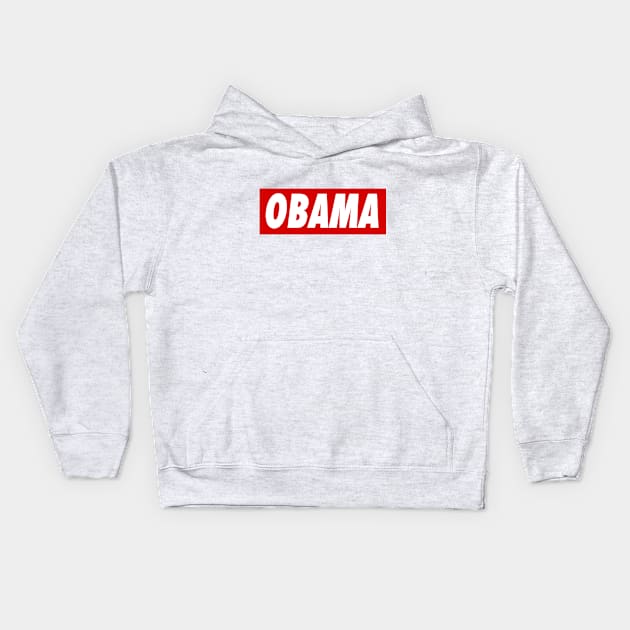 OBAMA Kids Hoodie by edgarcat